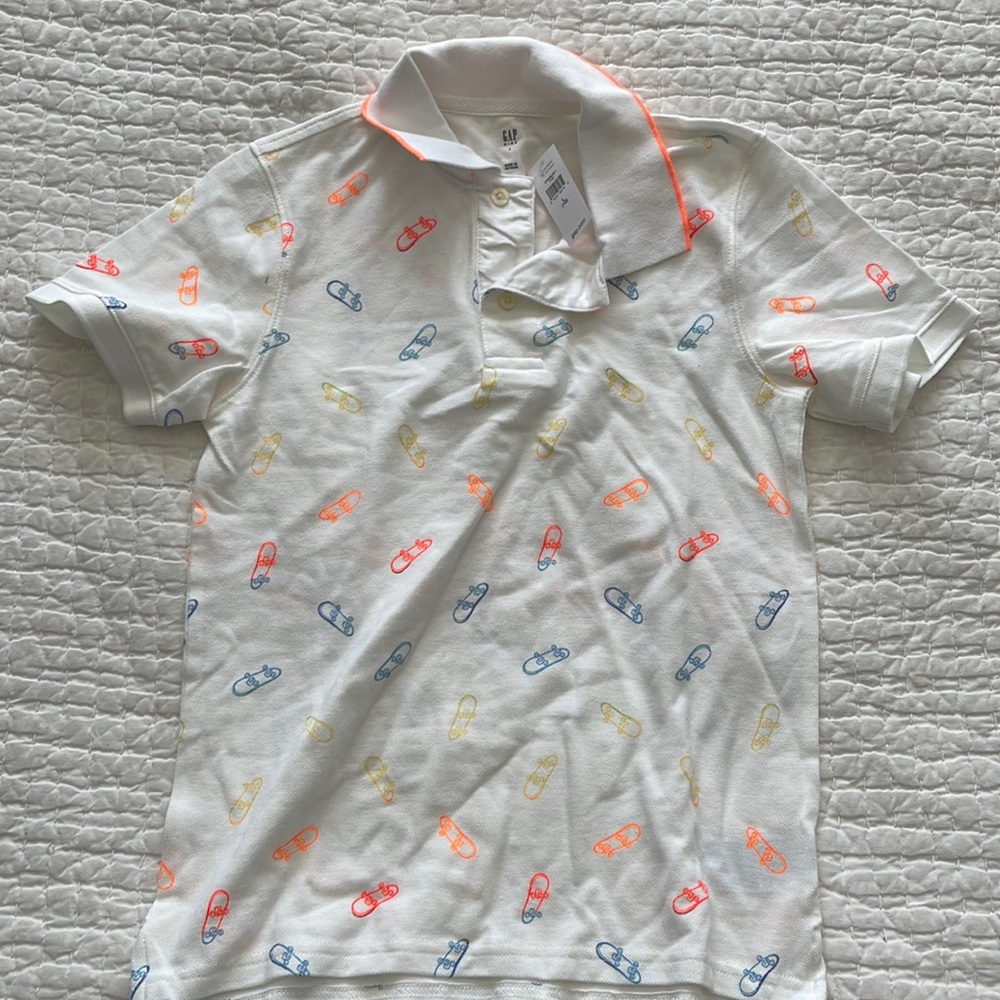 Gap boys large collared shirt